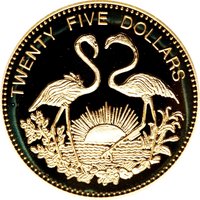 25 Dollars reverse