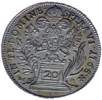 20 Kreuzers reverse