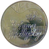 ¼ Euro reverse