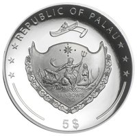 5 Dollars obverse