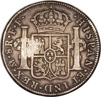 8 Reales reverse