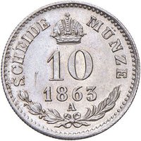 10 Kreuzers reverse