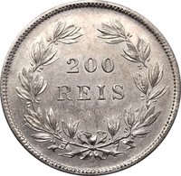 200 Réis reverse