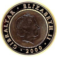 ½ Crown obverse