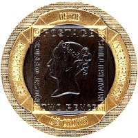 ½ Crown reverse