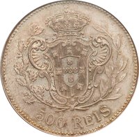 500 Réis reverse