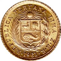 ⅕ Libra obverse