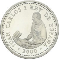 2000 Pesetas obverse