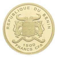 1500 Francs CFA obverse