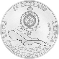 25 Dollars obverse