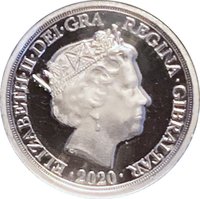 ¼ Sovereign obverse