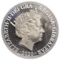 5 Sovereigns obverse