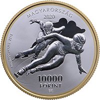 10000 Forint reverse