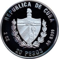 20 Pesos obverse