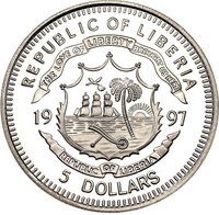 5 Dollars obverse