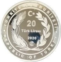 20 Lira obverse