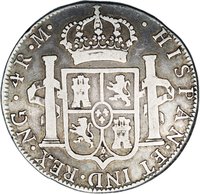 4 Reales reverse