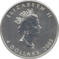 4 Dollars obverse