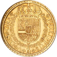 8 Escudos obverse