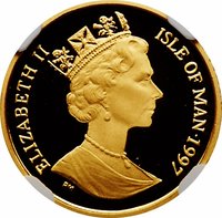 ⅒ Crown obverse