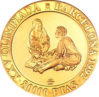 80000 Pesetas reverse