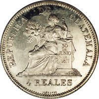 4 Reales reverse