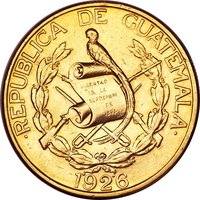 20 Quetzales obverse