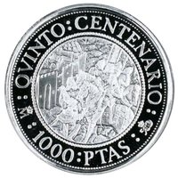 1000 Pesetas reverse