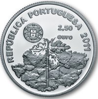 2½ Euros obverse