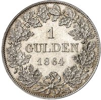 1 Gulden reverse