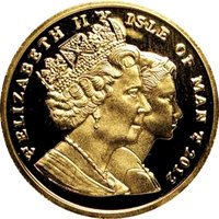 ⅒ Crown obverse