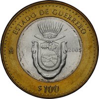 100 Pesos reverse