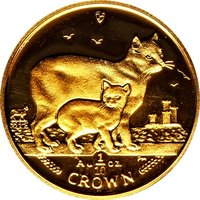 ⅒ Crown reverse