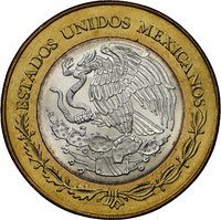 100 pesos obverse