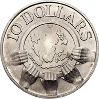 10 Dollars reverse