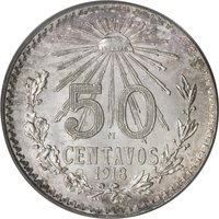 50 Centavos reverse