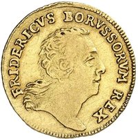 ½ Gold Friedrich obverse