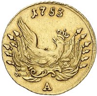 ½ Gold Friedrich reverse