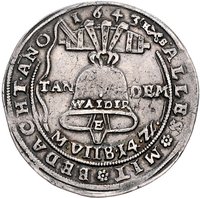 ½ Thaler reverse
