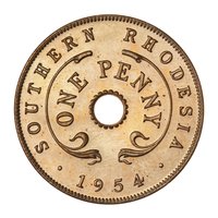 1 Penny reverse