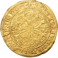 ½ Rose Noble reverse