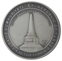 20 Lira obverse