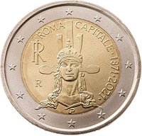 2 Euros obverse