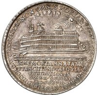 ½ Thaler reverse