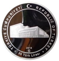 20 Lira obverse