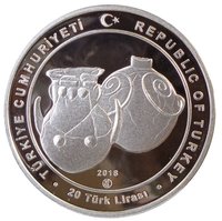 20 Lira obverse