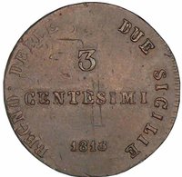 3 Centesimi reverse