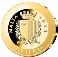 5 Euro obverse