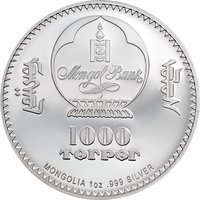 1000 Tögrög obverse