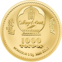 1000 Tögrög obverse